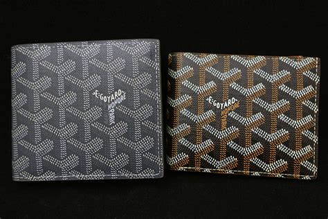 mens goyard wallet replica|how to authenticate goyard.